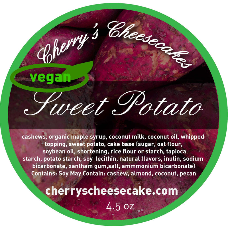 Sweet Potato - VEGAN/GLUTEN FREE